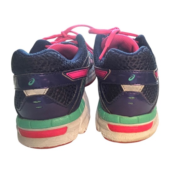 Asics Gel-Excite 3 Running Shoes Cushioned Athletic Pink Green Blue 9 - Picture 8 of 9